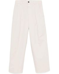 Closed - Pleated Wide-Leg Pants - Lyst