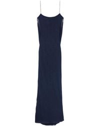 Jacquemus - Plumetis Sheer Detailed Maxi Dress - Lyst