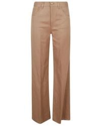 Dondup - Logo-Plaque Wide-Leg Jeans - Lyst