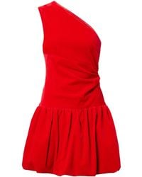 Patou - One-Shoulder Cotton Minidress - Lyst