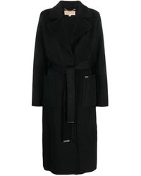 Michael Kors - Belted Double-Breasted Coat - Lyst