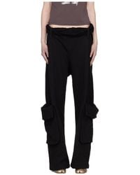 OPEN YY - Rolled Waist Cargo Trousers - Lyst