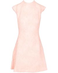 ROTATE BIRGER CHRISTENSEN - Mesh Mini Dress - Lyst