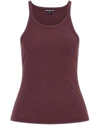 James Perse - Slim Fit Sleeveless Top - Lyst