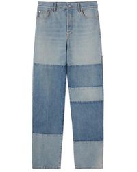 Gucci - Loose Fit Denim Pants - Lyst