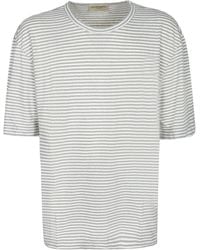 Officine Generale - Officine Générale Striped Crew-Neck T-Shirt - Lyst