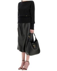 Tom Ford - Long Sleeve Boat Neck Knit Jumper - Lyst