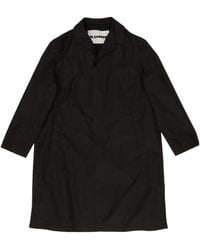 Jil Sander - Single-Breasted Long-Sleeved Overcoat - Lyst