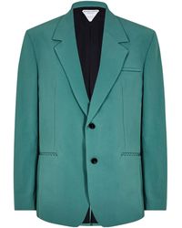 Bottega Veneta - Solid Color Bomber Jacket - Lyst