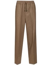 Drole de Monsieur - Drôle De Monsieur Elastic Waist Flannel Pants - Lyst