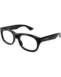 Saint Laurent - Eyewear Romy Oval Frame Glasses - Lyst