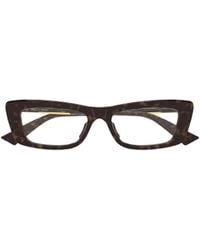 Bottega Veneta - Eyewear Rectangle Frame Glasses - Lyst