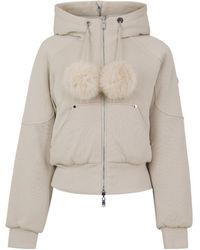 Moose Knuckles - Cropped Hooded Jacket - Lyst