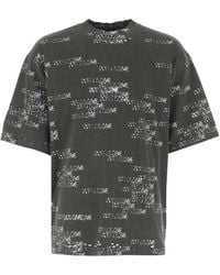 we11done - Round-Necked T-Shirt - Lyst