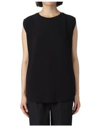 Michael Kors - Michael Matte Jersey Sleeveless T-Shirt - Lyst