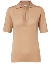 Gabriela Hearst - Casius Cashmere And Silk Polo Shirt - Lyst
