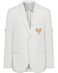 Thom Browne - Embroidered Blazer - Lyst