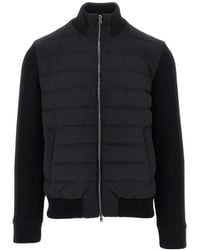 Herno - Quilted Patchwork Jacket - Lyst
