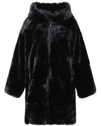Moose Knuckles - Faux-Fur Hooded Coat - Lyst