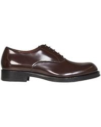 Dries Van Noten - Almond Toe Lace-Up Shoes - Lyst