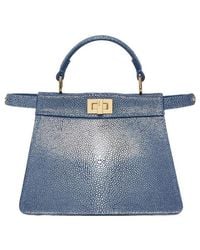 Fendi - Stingray Leather Bag - Lyst