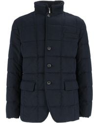 Fay - Quilted High-Neck Jacket - Lyst