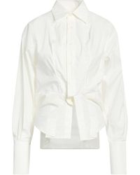 MM6 by Maison Margiela - Solid Colour Shirts - Lyst