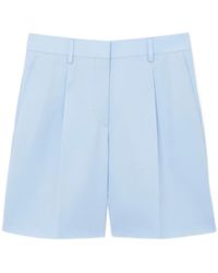 Burberry - Straight Leg Tailored Shorts - Lyst