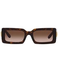 Dolce & Gabbana - Tortoise-Shell Frame Sunglasses - Lyst