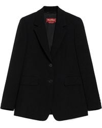 Max Mara - Studio Linz Single-Breasted Tailored Blazer - Lyst