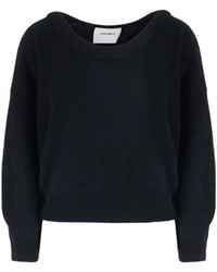 Lisa Yang - Doria Off-Shoulder Knitted Sweater - Lyst