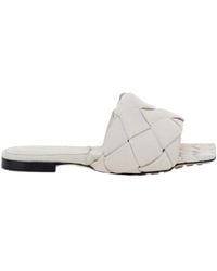 Bottega Veneta - Lido Woven Sandals - Lyst