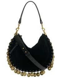 Isabel Marant - Oskan Soft Shoulder Bag With Medallions - Lyst