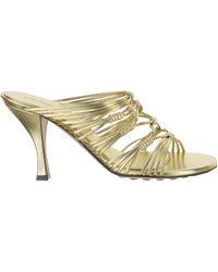 Bottega Veneta - Open-Toed High-Heeled Sandals - Lyst