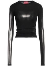 DIESEL - Two-Color Long-Sleeved T-Shirt - Lyst