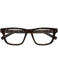 Gucci - Eyewear Rectangular Frame Glasses - Lyst