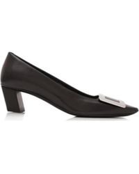 Roger Vivier - Belle Vivier Buckle Square-Toe Pumps - Lyst