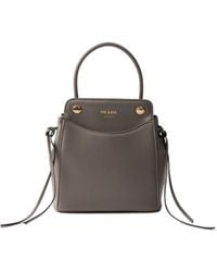 Prada - Carry Mini Leather Handbag - Lyst