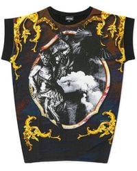 Just Cavalli - Item O-Neck Short-Sleeved T-Shirt - Lyst