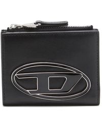 DIESEL - 1Dr Logo Plaque Wallet - Lyst