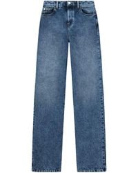 Emporio Armani - Acid-Wash Straight-Leg Jeans - Lyst