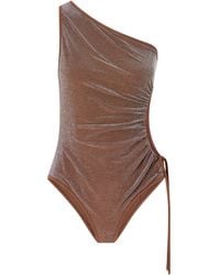 Johanna Ortiz - Whispering Metallic Recycled Lurex Swimsuit - Lyst
