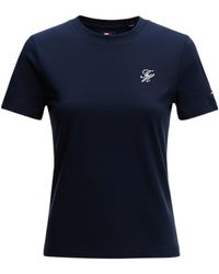 Tommy Hilfiger - Logo Crew Neck T-Shirt - Lyst