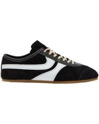 Dries Van Noten - Dustin Panelled Suede Sneakers - Lyst