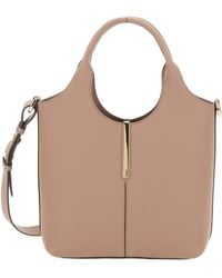 Tod's - Logo Engraved Mini Shopping Bag - Lyst