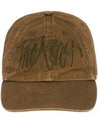 The Attico - Embroidered Baseball Cap - Lyst