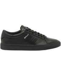 Bally - Hedon Leather Sneakers - Lyst