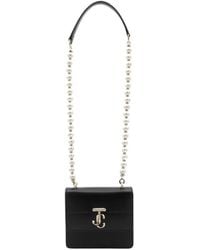 Jimmy Choo - Avenue Quad Xs Embellished Strapped Shoulder Bag - Lyst