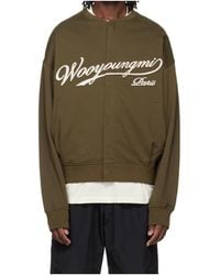 WOOYOUNGMI - French Terry Cloth Sweatshirt - Lyst