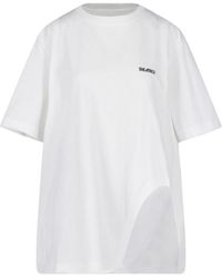 The Attico - The Logo Oversized T-Shirt - Lyst